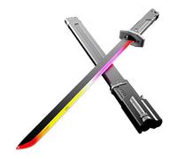 FKCOQ Toys - 32" Pretend Play & Knight Toys Sparkblade Sword with Sparks, Realistic Smoke, Sparks on Draw, Multicolor LED Lights, Perfect for Costumes, Halloween, and Display