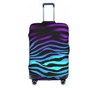 FKGKDF Camouflage Zebra Stripe Print Luggage Cover for Suitcases Travel Cover Protector Simple and Convenient Installation, white, M, Fashion