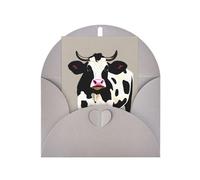 FKGKDF Cow Black Spot Print Greeting Card, Pearl Paper With Envelope, For Christmas/Birthday/Valentine'S Day
