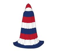 FKGKDF Dutch Flag Print Unisex Hooded Cape, Thoughtful Present For Halloween/Cosplay Lovers/Theme Parties