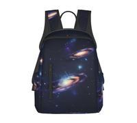 FKGKDF Galaxy In The Universe Print Comfortable Backpack For Work And Travel, Large Capacity Backpack For Daily Use
