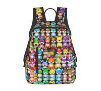 FKGKDF Oil Cute Schnauzer Dog Print Comfortable Backpack for Work and Travel, Large Capacity Backpack for Daily Use