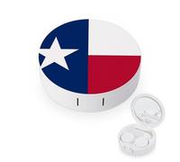 fkgvwo Contact Lens Case Austin Texas State Contact Lens Holder Box Container Soak Storage Kit