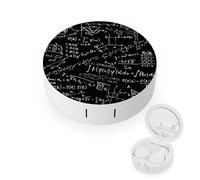 fkgvwo Contact Lens Case Math Contact Lens Box Travel Kit Portable for Travel & Home