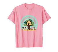 FKH Faithful Kids' Haven - Joyful Treehouse Adventure T-Shirt, Men, Pink, XXL