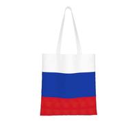 FKHOHL Russian Flag Print Comfortable Bag Functional Shopping Bag Versatile Unisex Work Gym Travel Foldable