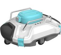 FKINGLRK Automatic Robotic Pool Cleaner, Wall Climbing, Massive Top-Load Filter Bin, Cordless Robotic Pool Vacuum Cleaner for In-Ground & Above Ground Swimming Pools