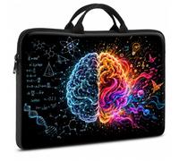 FKIUBWRY Laptop Case 16 inch,15-15.6 inch Laptop Sleeve,Slim Computer Bag | Laptop Bag,Protective Computer Sleeve,Laptop Carrying Case for MacBook Pro,HP,Dell,Lenovo,Notebook,Dual Brain Art