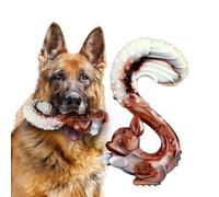 fKiZanthene Dog Chew Toy Nylon Squirrel Dog Toy for Chewing and Interactive Play Suitable for Home and Outdoor Use