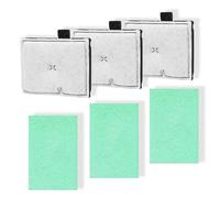 fKiZanthene Fish Tank Filter Cartridges Compatible with CF1 Internal Filter, 3 Pcs Aquarium Filter Replacement Sponges for Clean Water and Healthy Fish