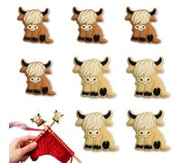 fKiZanthene Knitting Needle Stoppers Silicone Needle Point Protectors Knitting Accessories for Home Craft Projects