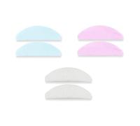 fKiZanthene Lash Lift Shields Flat Pads Three Pairs Self Adhesive Lash Lift Tools for Salon Home and Bathroom Use