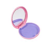 fKiZanthene Retainer Container Case with Mirror, Invisalign Case Retainer Case, Mouth Guard Case Aligner Case Denture Storage Case Small for Household, Travel, Office(Pink)