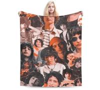 FKJGJFOGU Fi-nn Wolfhard Double Sided Soft Fleece Throw Finn Actor Wolfhard Fluffy Blanket for Couch Sofa Bed Office 40"x30"