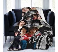 FKJGJFOGU Fi-nn Wolfhard Soft and Comfortable Wool Fleece Throw Blankets Gift for Home Decoration Sofa Office car Camping Yoga Travel Home Decoration Cozy Plush Beach