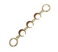 FKKWUOT Gold Purse Chain Strap,Purse Strap Extender for Coach Bag,Chain Replacement Accessories for Crossbody and Various Styles Bags (Brown), BBLT11