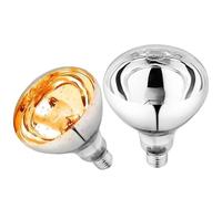 FKLiLEBU 250W Heat Lamp Bulb E27 for Poultry, Food, and Brooding,Catering & Canteen Heat Lamp, Ideal for Chicks, Puppies, Buffets (AC220-240V)(Yellow)