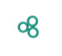 FKM Fluorine Rubber O Ring Sealing Gaskets for Oil High Temperature | FKM O-ring gaskets 2mm thickness OD 6-70mm green -26°C to 260°C wear & corrosion resistant oil seal(OD 8MM CS 2MM-CS2MM)
