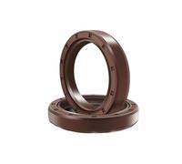 FKM Framework Oil Seal TC Fluoro Rubber Gasket Rings Cover Double Lip with Spring for Bearing Shaft,ID*OD* 32/33/34/35/36MM(35x75x12(1pcs))