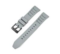 FKM Strap 19/20/21/22/24mm Universal Quick Release Fluoro Rubber Bracelet fit for Tissot/Seiko/Casio fit for Omega MoonSwatch Watch Band
