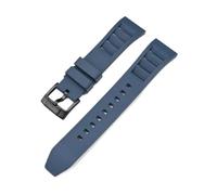 FKM Strap 19/20/21/22/24mm Universal Quick Release Fluoro Rubber Bracelet fit for Tissot/Seiko/Casio fit for Omega MoonSwatch Watch Band
