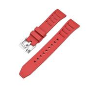 FKM Strap 19/20/21/22/24mm Universal Quick Release Fluoro Rubber Bracelet fit for Tissot/Seiko/Casio fit for Omega MoonSwatch Watch Band