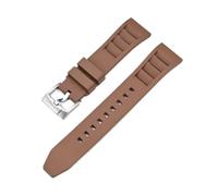 FKM Strap 19/20/21/22/24mm Universal Quick Release Fluoro Rubber Bracelet fit for Tissot/Seiko/Casio fit for Omega MoonSwatch Watch Band