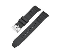 FKM Strap 19/20/21/22/24mm Universal Quick Release Fluoro Rubber Bracelet fit for Tissot/Seiko/Casio fit for Omega MoonSwatch Watch Band