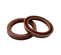 FKM UN/Y-Type Radial Shaft Seal,ID 4-26MM, Fluorine Rubber Shaft Piston Rod Single Lip U-Shaped Cup,for Hydraulic Cylinder,5pcs(10x16x8)