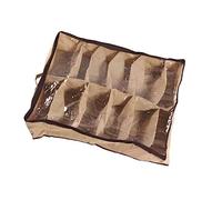 fkngcp 12 Pairs Tidy Under Bed Non-woven Fabric Shoe Storage Organizer Holder Box Closet Bag Case Shoes Storage Organizer