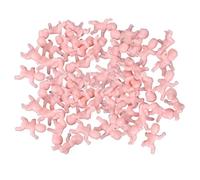 fkngcp Plastic Babies 100PCS Tiny Babies 1.2 Inch Cute Mini Baby Dolls Tiny Plastic for Baby Shower, Ice Cube Game, Carnival Party Decor Mini