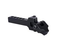 FKRTQIYN 1/10 RC Crawler Car Trailer Hitch Accessories Metal Decabyte Hitch Mount Tow Hook Compatible With Various 1/10 Scale Models Including TRX6 Style In Red(Trailer hook 01)