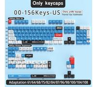 FKRTQIYN Custom Anime Keycaps Compatible with Mechanical Keyboards Compatible With Brazilian Korean Japanese Spanish French Russian ISO Enter 7U(00-Cherry-US)