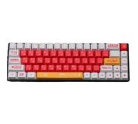FKRTQIYN Custom Anime Keycaps Compatible with Mechanical Keyboards Compatible With Brazilian Korean Japanese Spanish French Russian ISO Enter 7U(00-Cherry-RU)
