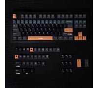 FKRTQIYN RESONANCE Complete Set Of Dye Sublimation PBT Keycaps Compatible With Mechanical Keyboards Switch 61 64 68 75 87 104