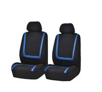 FKSWJZXD Full set Car Seat Covers for Volvo XC40 SUV 2018-2022, Car Seat Cover Non-slip Easy to Install Clean, Full Set High Back Bucket Cover,Blue