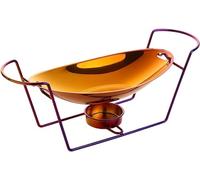 FKTHYO 304 Stainless Steel Chafing Dish Chafer Set with Food Pan and Chafing Fuel Holder Catering Warmer Set,1.5L (B)
