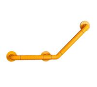 FKXSXAZ Bathroom Grab Bar Bathtub Rails with Safety Luminous Circles Anti-Slip Stainless Steel Support Handle for Shower Toilet (Yellow 20 * 20cm)