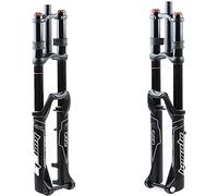 FKXSXAZ Bike Front Forks Mountain Bicycle Suspension Forks, Adjust Suitable for Snowmobiles Fork 27.5