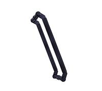 FKXSXAZ Black Push and Pull Glass Shower Door Handle Stainless Steel, Bathroom Knobs Grab Bar Rail Replacement Sets (Size : 760mm)
