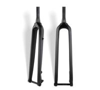 FKXSXAZ Gravel Carbon Mountain Bike Rigid Fork 26'' 27.5'' 29'' 1-1/8'' Straight/Tapered Tube Bikes Front Disc Brake 15X100mm Thru Axle Hard Dual Routing