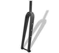 FKXSXAZ Gravel Road Bike Fork 700C Carbon Fiber Rigid Disc Brake Bikes 1-1/8 1-1/2'' Straight/Tapered Tube Front Forks Thru Axle 12X100mm Hard