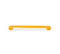 FKXSXAZ Longer Fluorescent Ring Bathroom Grab Bar,Straight Stainless Steel Anti-Slip Toilet Handrail for Elderly Kids,Doorway Stairs Hallway Barrier-Free Bath Handle (Yellow 88cm)