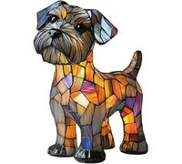 FkYstrix Corgi Lamp - Cute Dog Night Light, 3D Printed LED Art Nightlight for Kids & Adults, USB, Warm Light, Bedroom Decor, Desk Lamp, Gift for Dog Lovers, Schnauzer