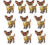 FkYstrix Corgi Lamp - Cute Dog Night Light, 3D Printed LED Art Nightlight for Kids & Adults, USB, Warm Light, Bedroom Decor, Desk Lamp, Gift for Dog Lovers, Pomeranian