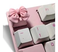 FKZ Bow-Ties Cute Keycap,Custom Keyboard Keycaps Kawaii Pink Keycaps OEM R4 Profile ESC Keycap for Cherry MX Switches Mechanical Gaming Keyboard DIY (1pcs)