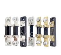 FL-2B DC Current External Shunt Resistor 10A 15A 20A 30A 40A 50A 75mV 1Pcs(75A(75MV))