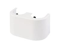 Fl Designverkleidung Valve Block Durchg. White Plastic