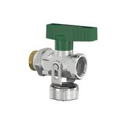 FL KFE Ball Valve Through, DVGW G1/2a PN16 MS Finished.