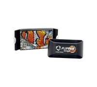 FL!PPER Flipper Edge Clownfish Limited Edition Floating Magnetic Aquarium Cleaner | 2-in-1 Dual Blade Scrubber & Scraper Fish Tank Cleaner Tools for Efficient Cleaning & Acrylic Surface Maintenance